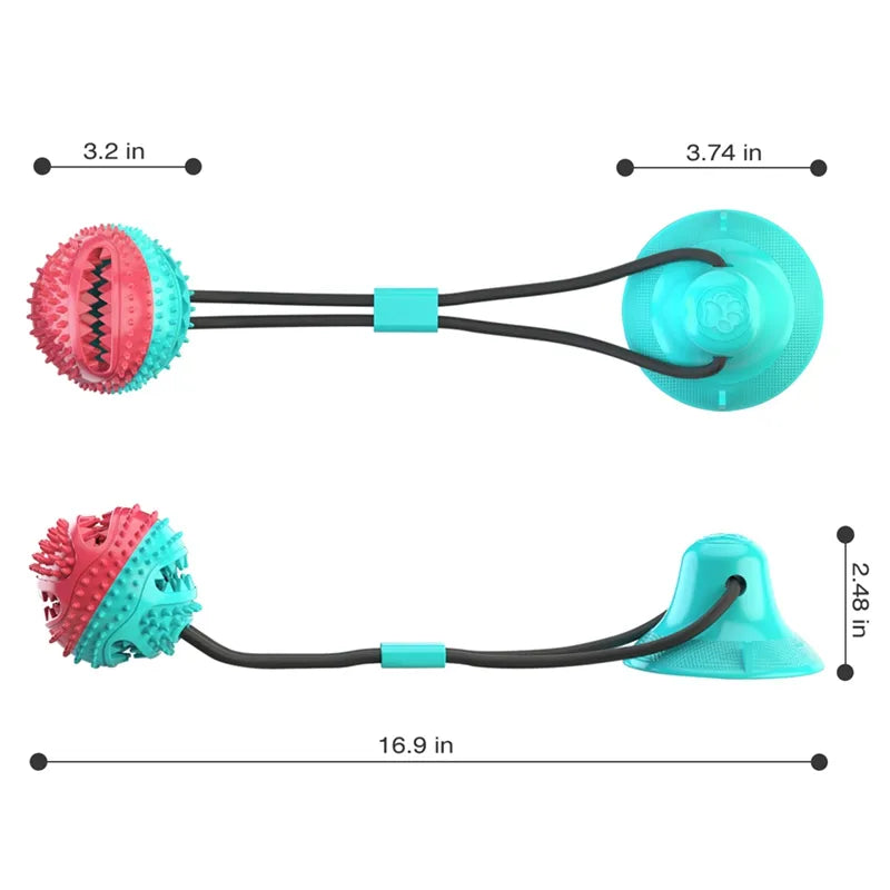 Suction-Cup Interactive Dog Toy